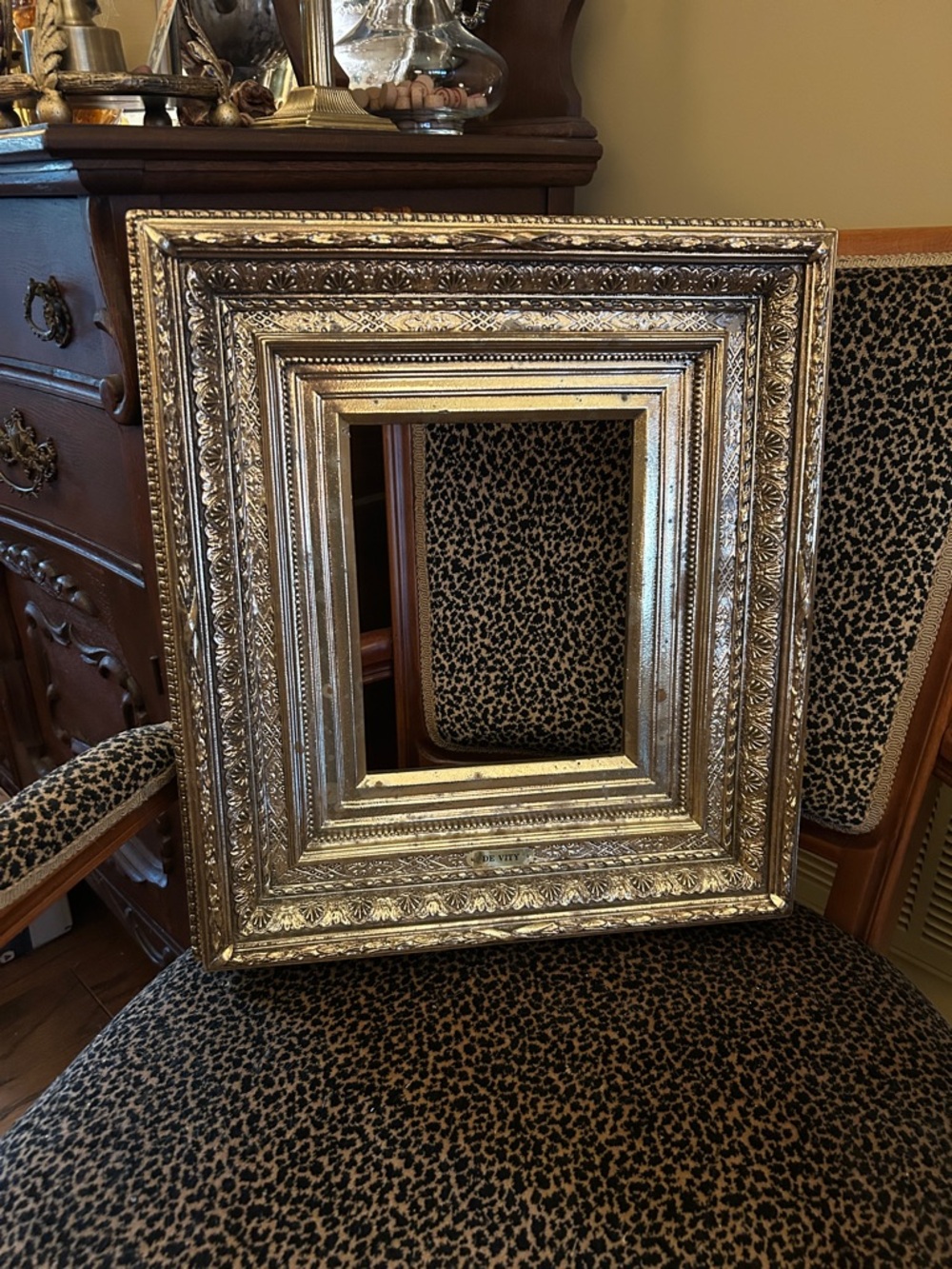 Ornate Gold Decorative Picture Frame - Picture 5 of 5